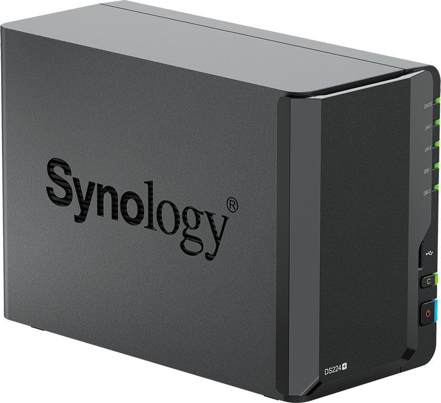 Synology NAS DS224+ (2GB) (2x6TB HDD)