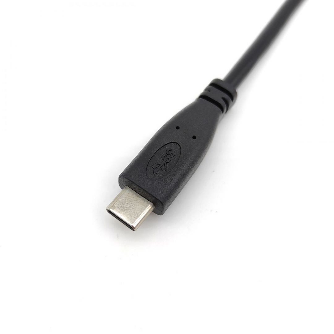 EQuip USB-C 2.0 to USB-C cable 1m Black