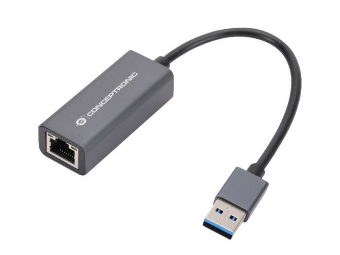 Conceptronic ABBY08G Gigabit USB3.0 Network Adapter Grey