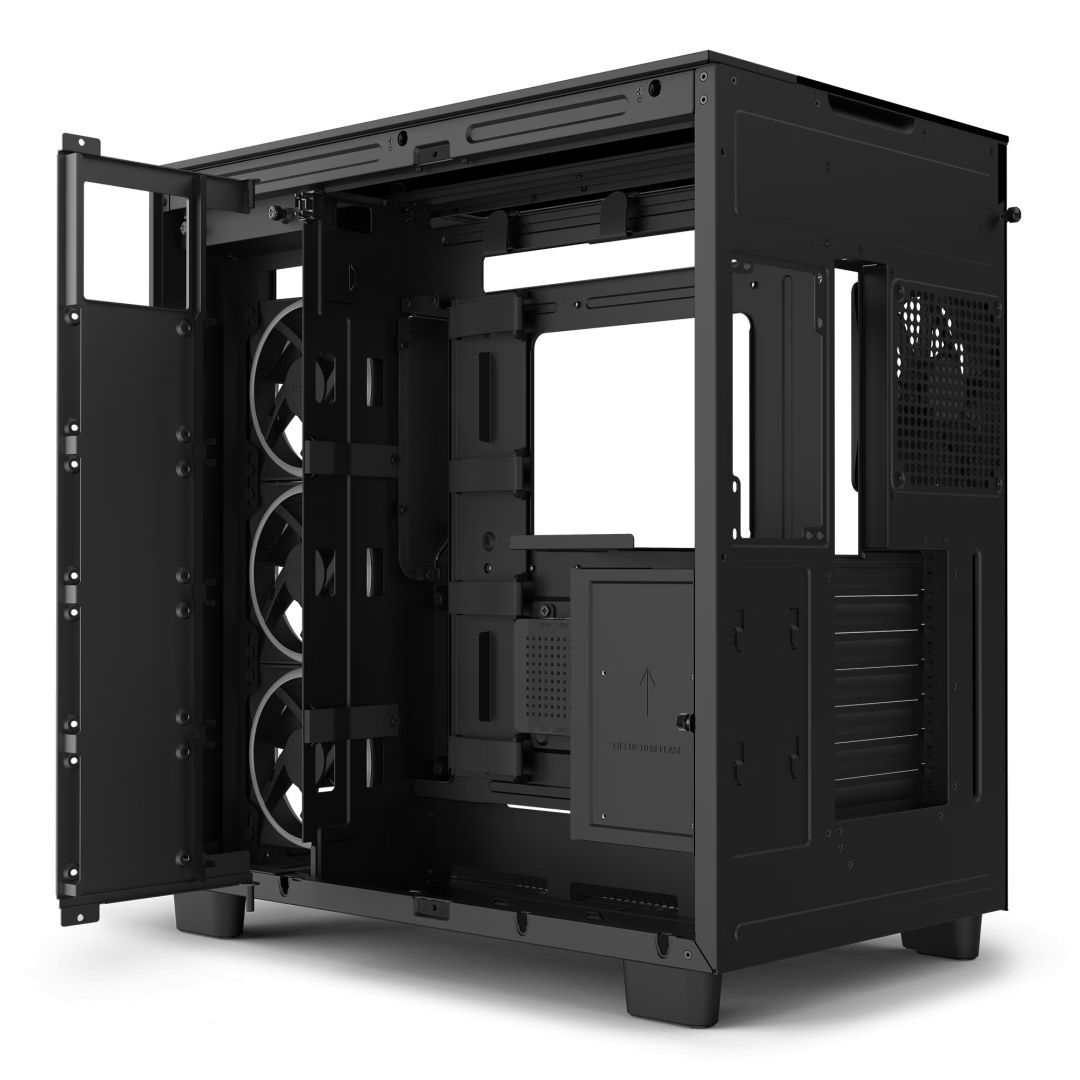 NZXT H9 Elite Tempered Glass Matte Black