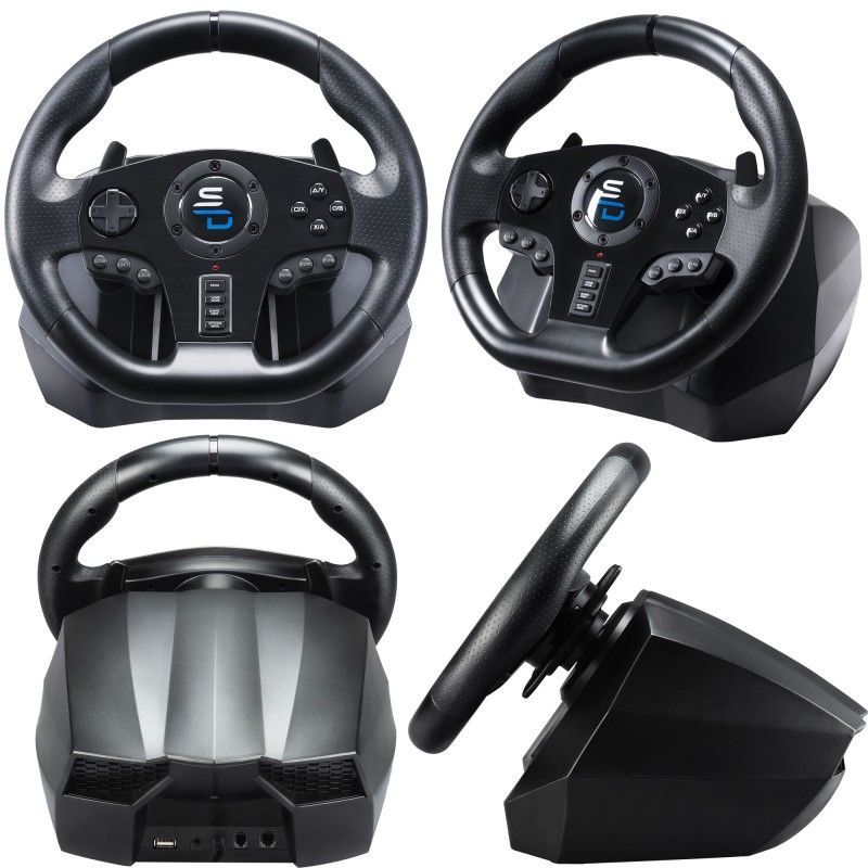 Subsonic Superdrive GS 850-X Steering Wheel Black