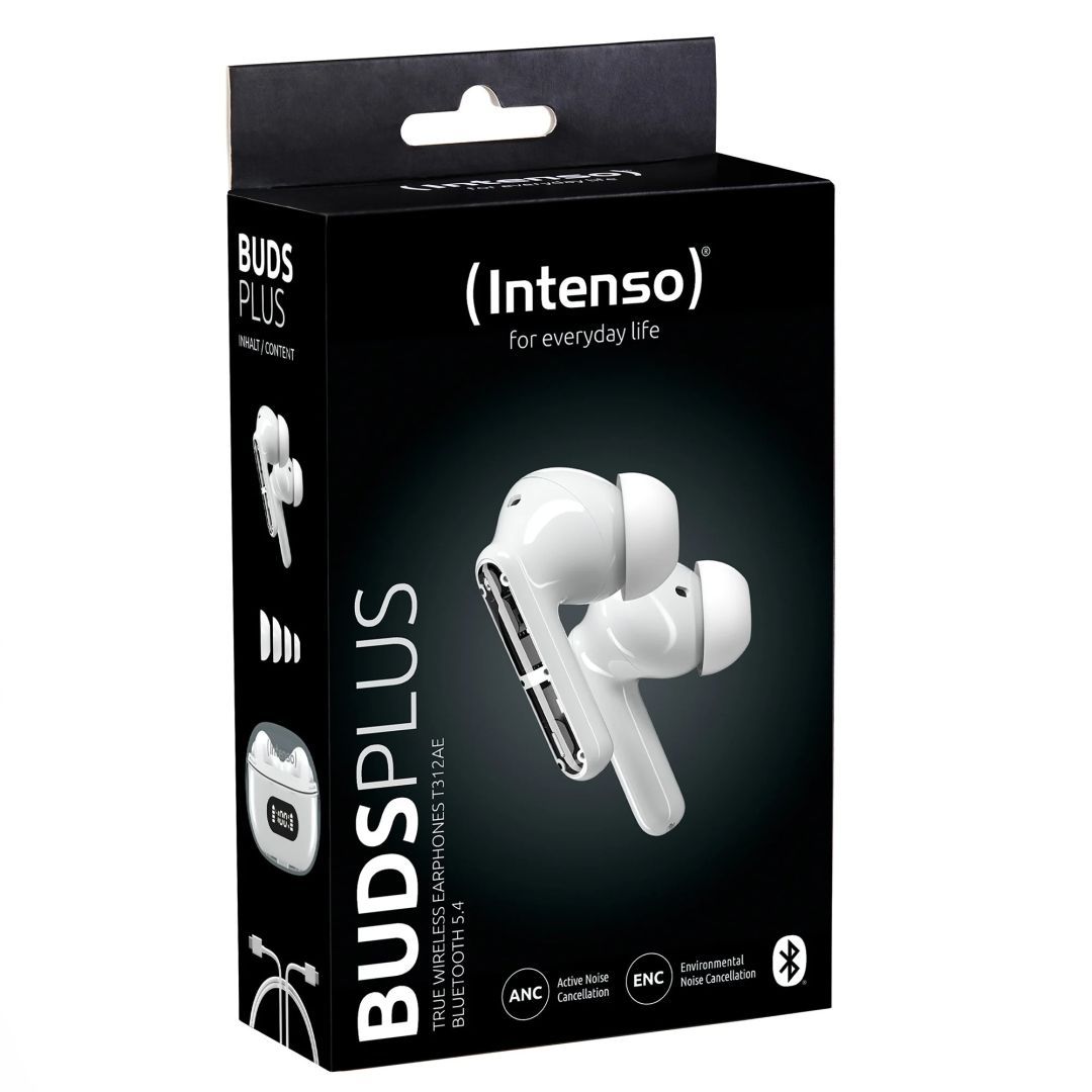 Intenso Buds Plus T312AE ANC Bluetooth Headset White