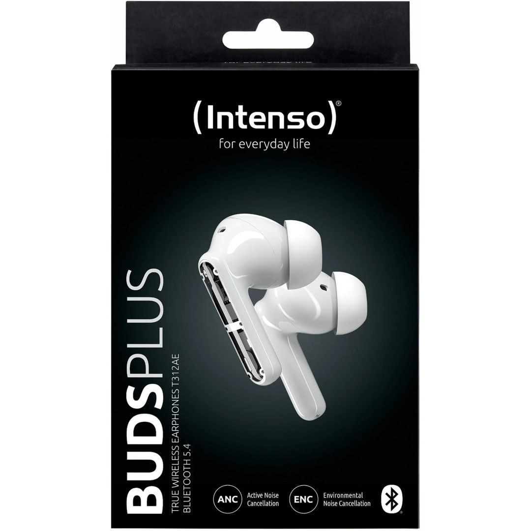 Intenso Buds Plus T312AE ANC Bluetooth Headset White