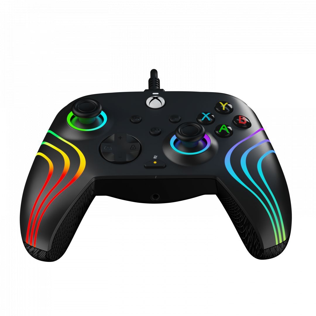 PDP Xbox Series X/S & PC USB Gamepad Black Afterglow Wave