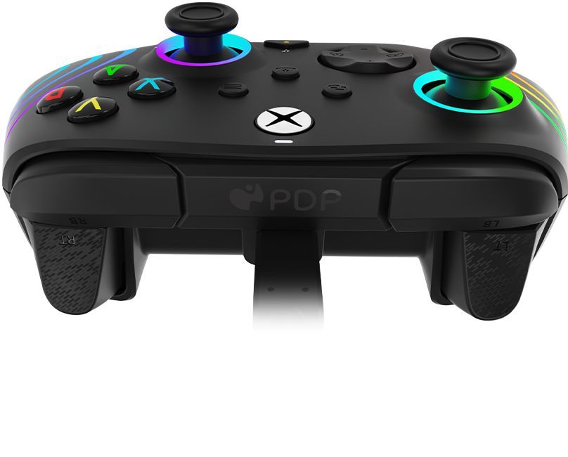 PDP Xbox Series X/S & PC USB Gamepad Black Afterglow Wave