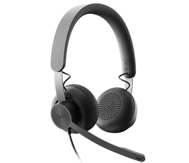 Logitech UC Zone Wired Headset Black