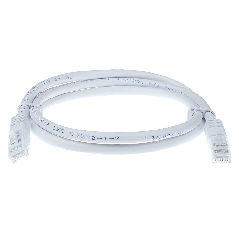 ACT CAT5e U-UTP Patch Cable 1m White