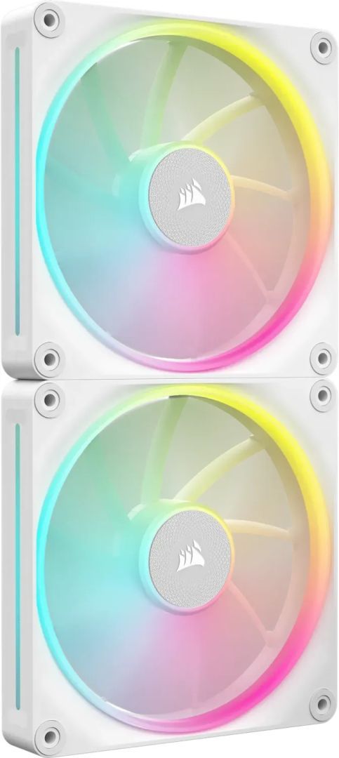 Corsair iCUE LINK LX140 RGB 140mm PWM Dual Pack White