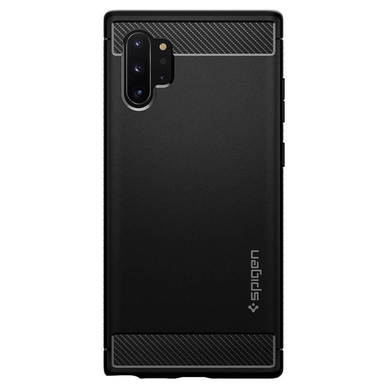 Spigen Rugged Armor, black - Galaxy Note10+