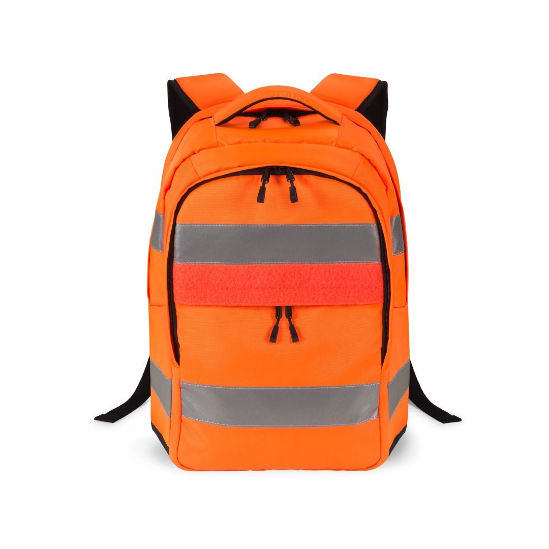 Dicota Backpack Hi-Vis 25 litres Orange