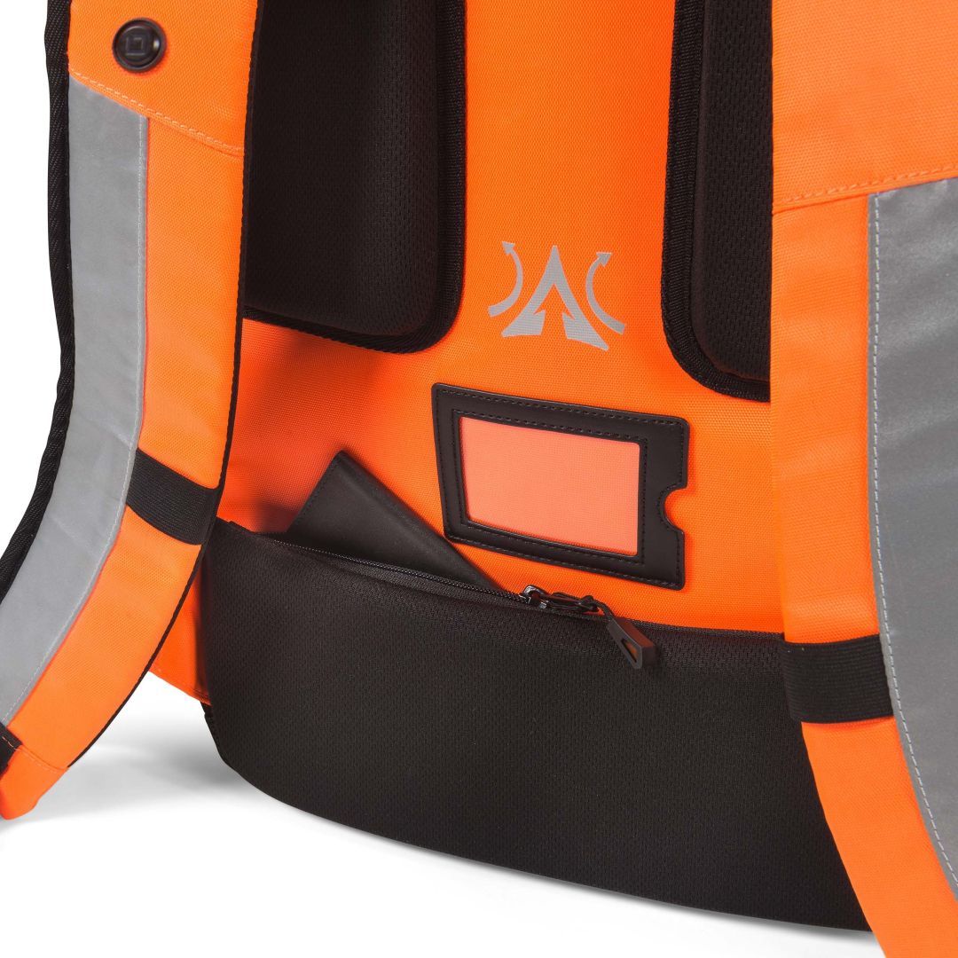 Dicota Backpack Hi-Vis 25 litres Orange