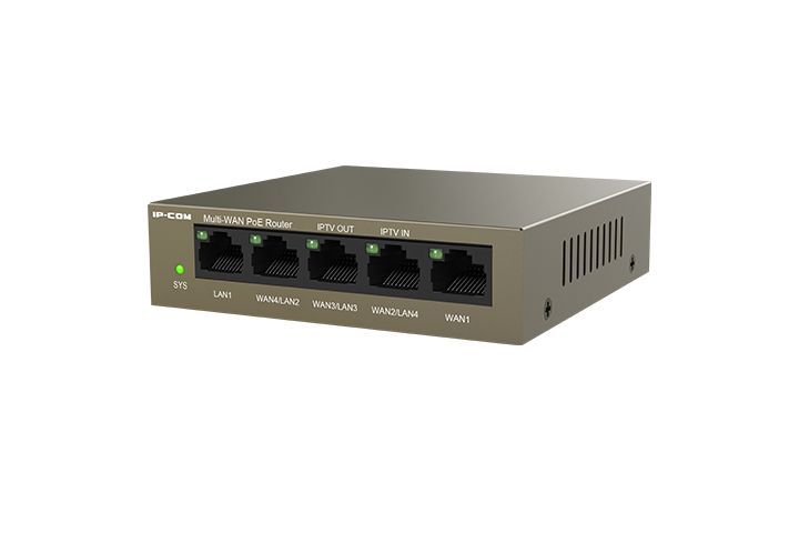 IP-COM M20-PoE 5 Port Cloud Managed PoE Router