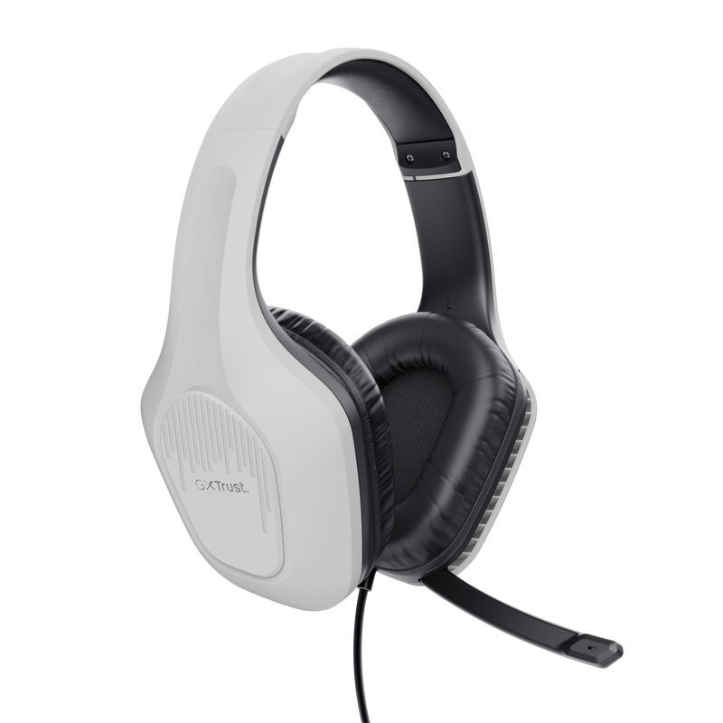 Trust GXT415 Zirox Lightweight Gaming Headset White