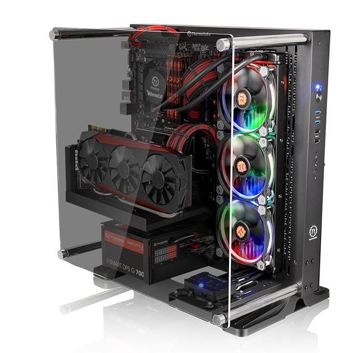 Thermaltake Core P3 Tempered Glass Black