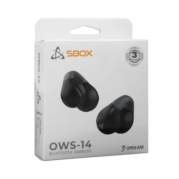 SBOX EB-OWS14 Bluetooth headset Black