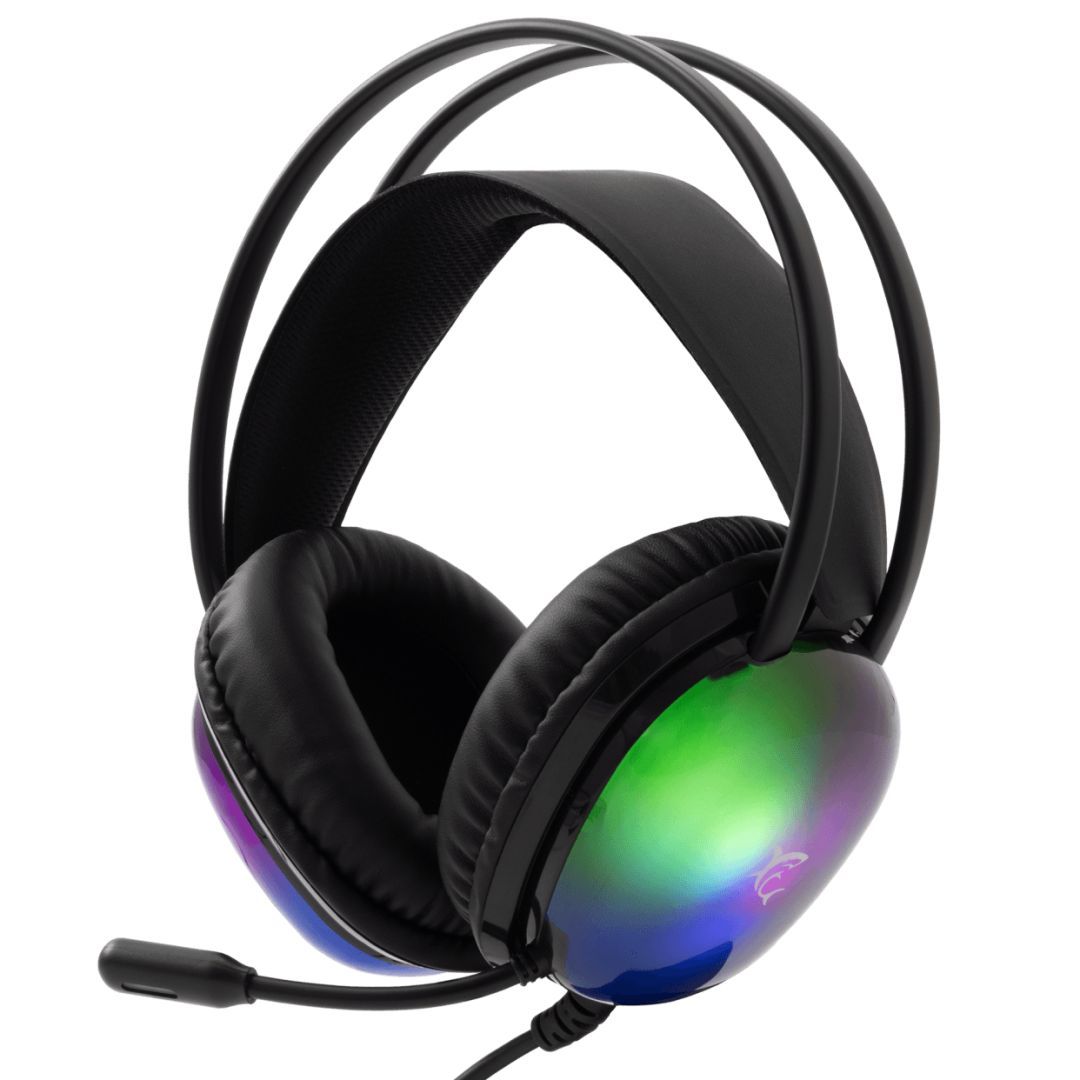 White Shark GH-2444B Peacock Gaming headset Black