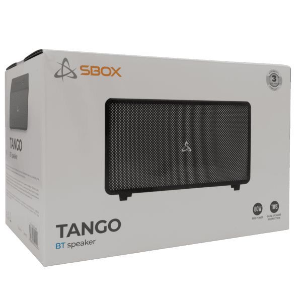 SBOX BT-60 Tango Bluetooth Speaker Black