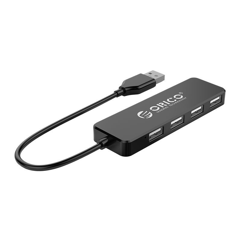 Orico 4 Ports USB2.0 HUB Black