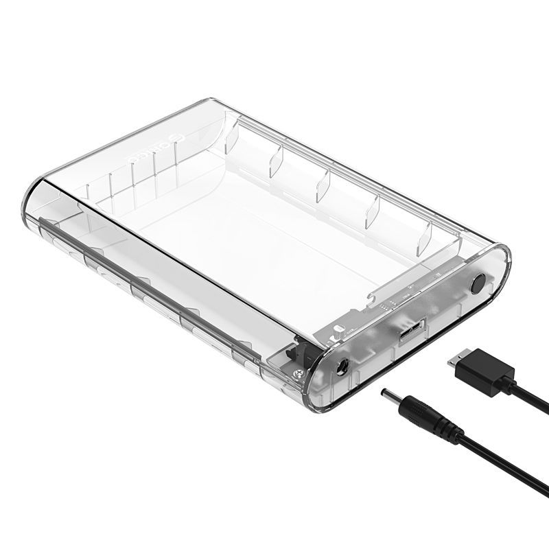 Orico 3139U3-EU-CR 3,5" USB3.0 External Hard Drive Enclosure Transparent