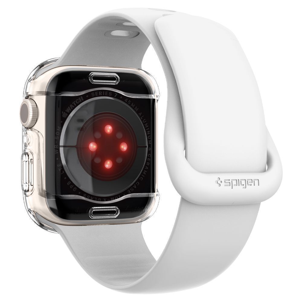 Spigen Ultra Hybrid Apple Watch 9/8/7 45mm Crystal Clear