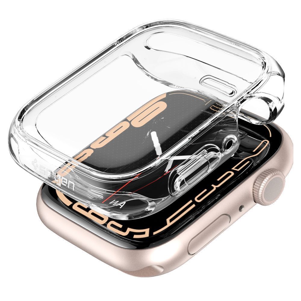 Spigen Ultra Hybrid Apple Watch 9/8/7 45mm Crystal Clear