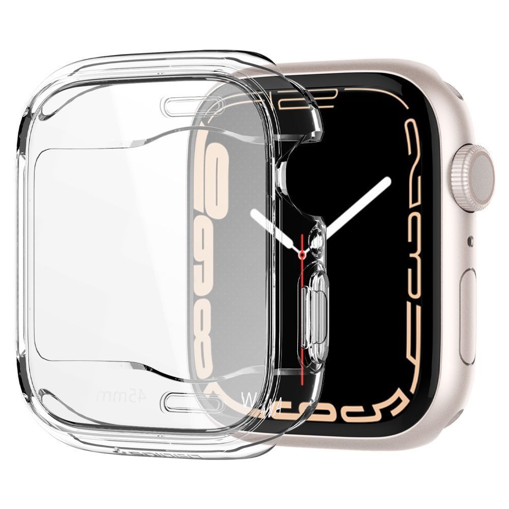 Spigen Ultra Hybrid Apple Watch 9/8/7 45mm Crystal Clear