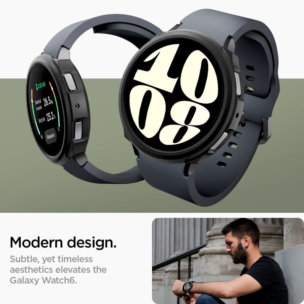 Spigen Liquid Air Samsung Galaxy Watch6 40mm Matte Black