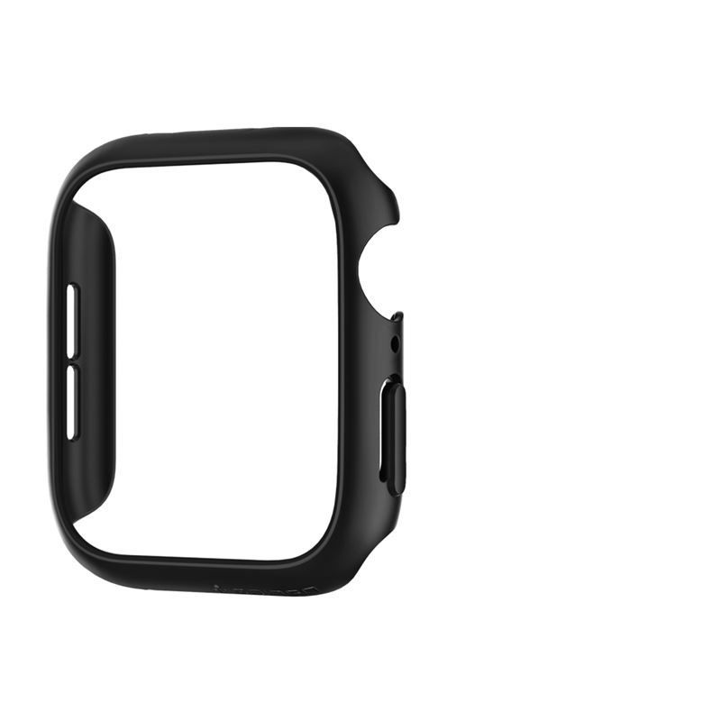 Spigen Thin Fit, black - Apple Watch SE 2022/6/SE/5/4 (44 mm)