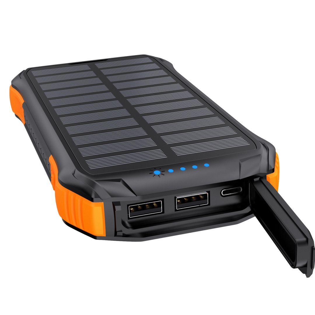 Choetech B658 10000mAh Solar PowerBank Black/Orange