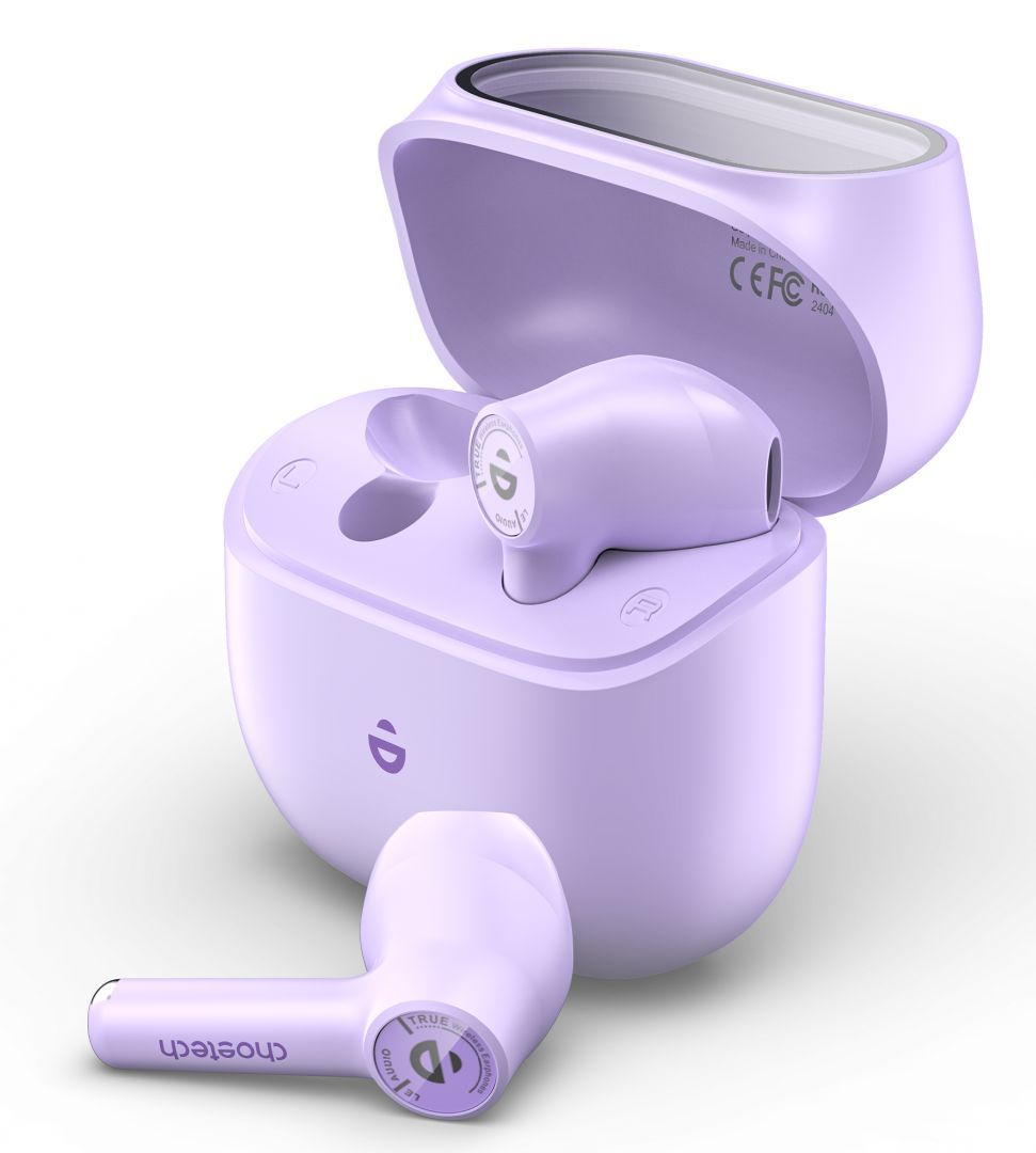 Choetech BH-T19 TwinkleMinis ENC TWS Bluetooth Headset Purple