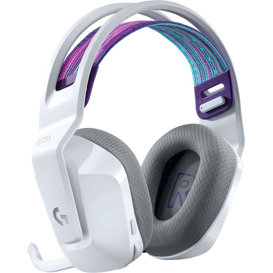 Logitech G733 Lightspeed Wireless RGB Headset White