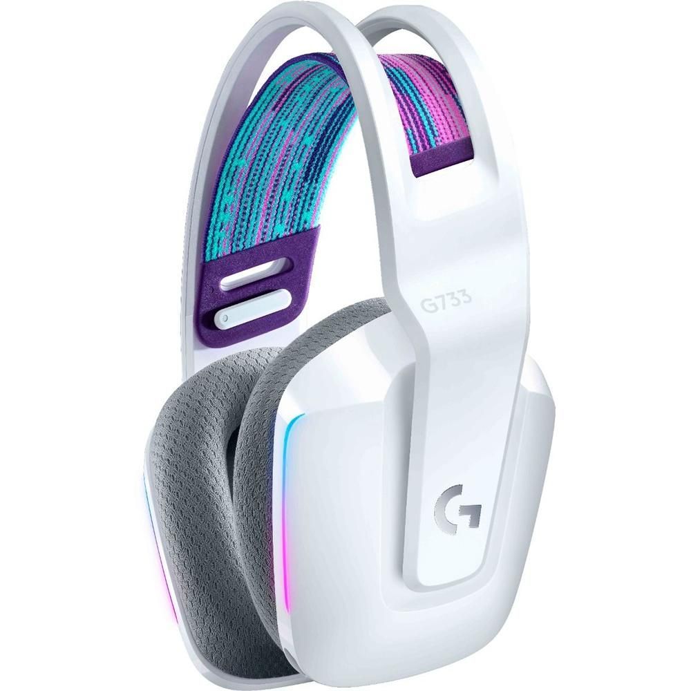 Logitech G733 Lightspeed Wireless RGB Headset White