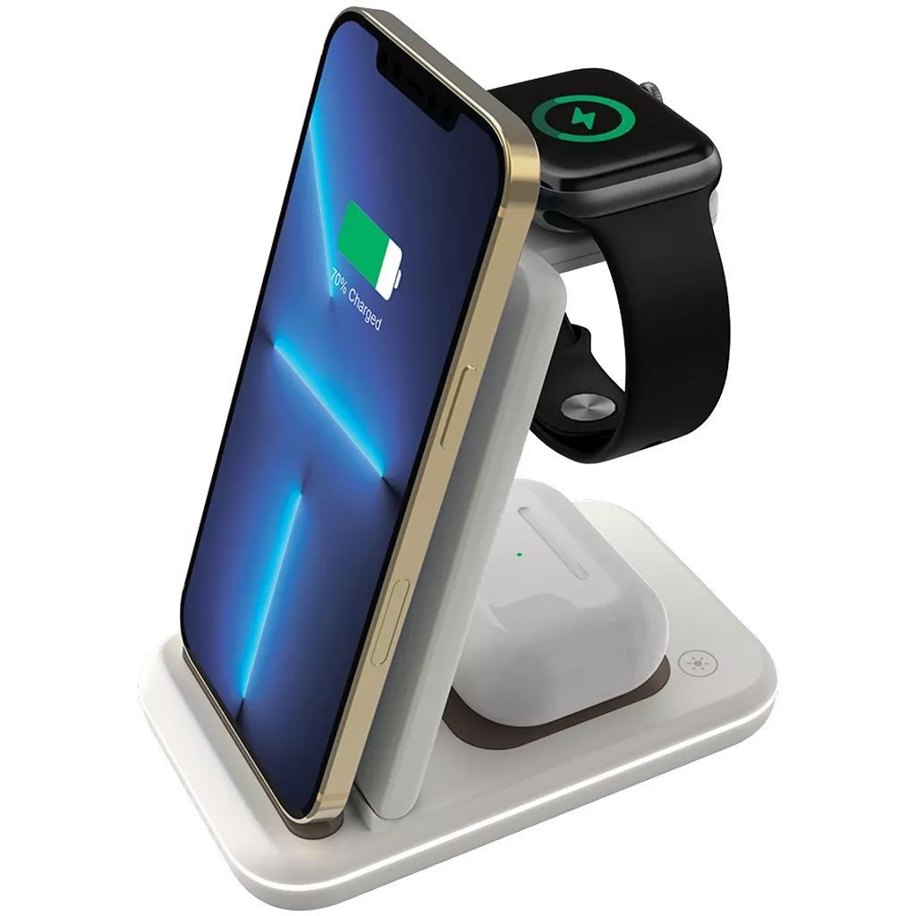 Canyon CNS-WCS304CL Wireless Charging Station Cosmic Latte