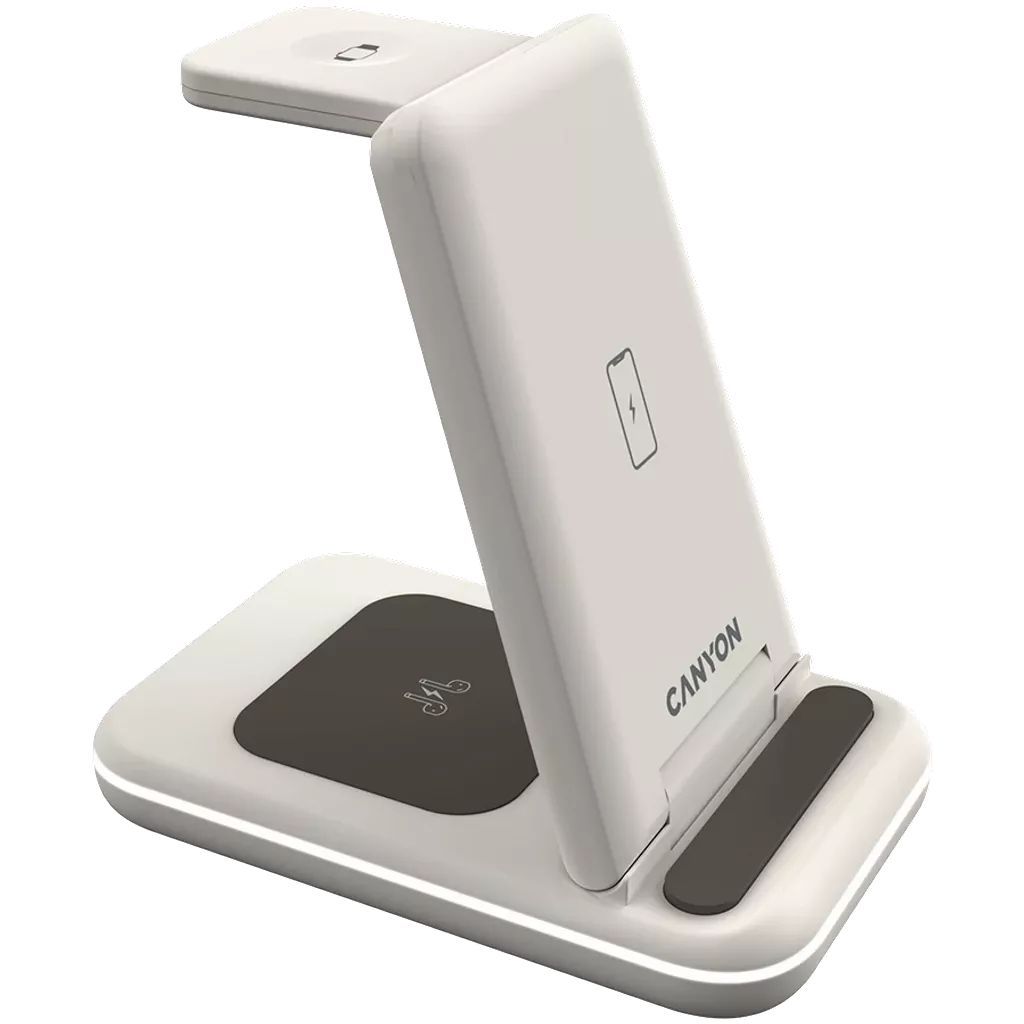 Canyon CNS-WCS304CL Wireless Charging Station Cosmic Latte