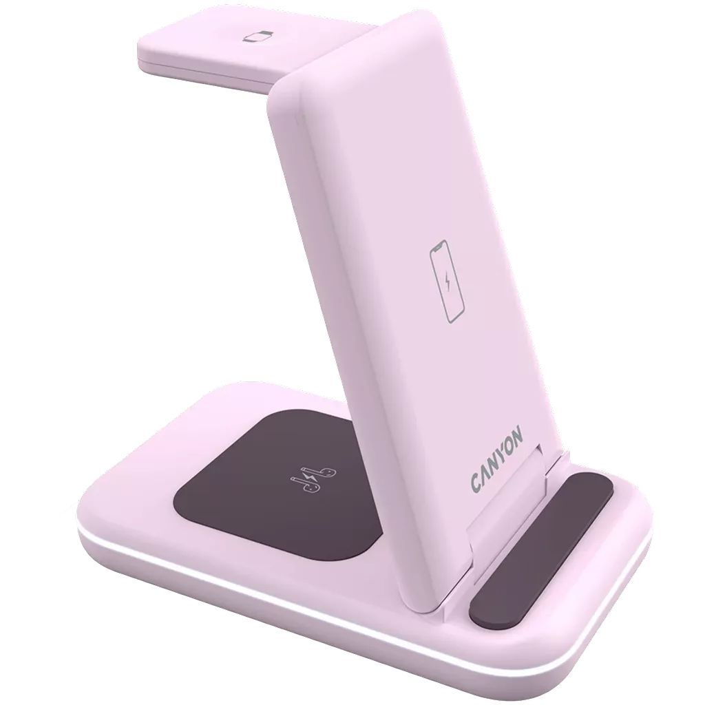 Canyon CNS-WCS304IP Wireless Charging Station Iced Pink