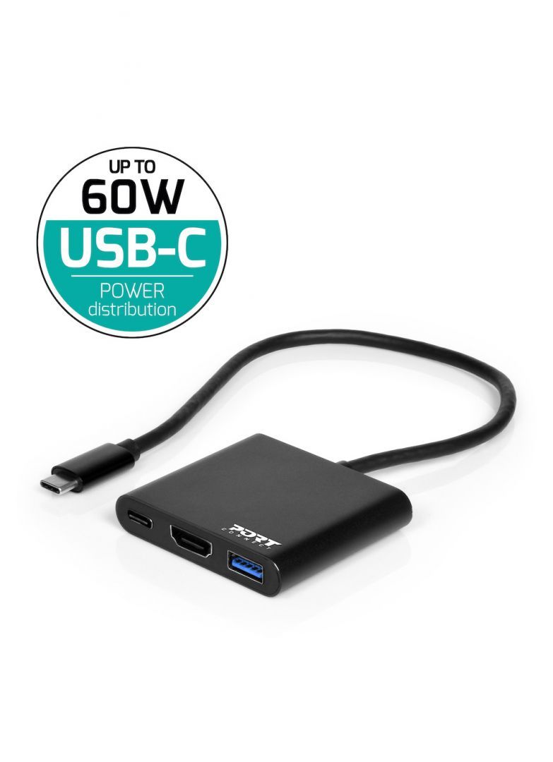 Port Designs USB-C Mini Docking Station With HDMI