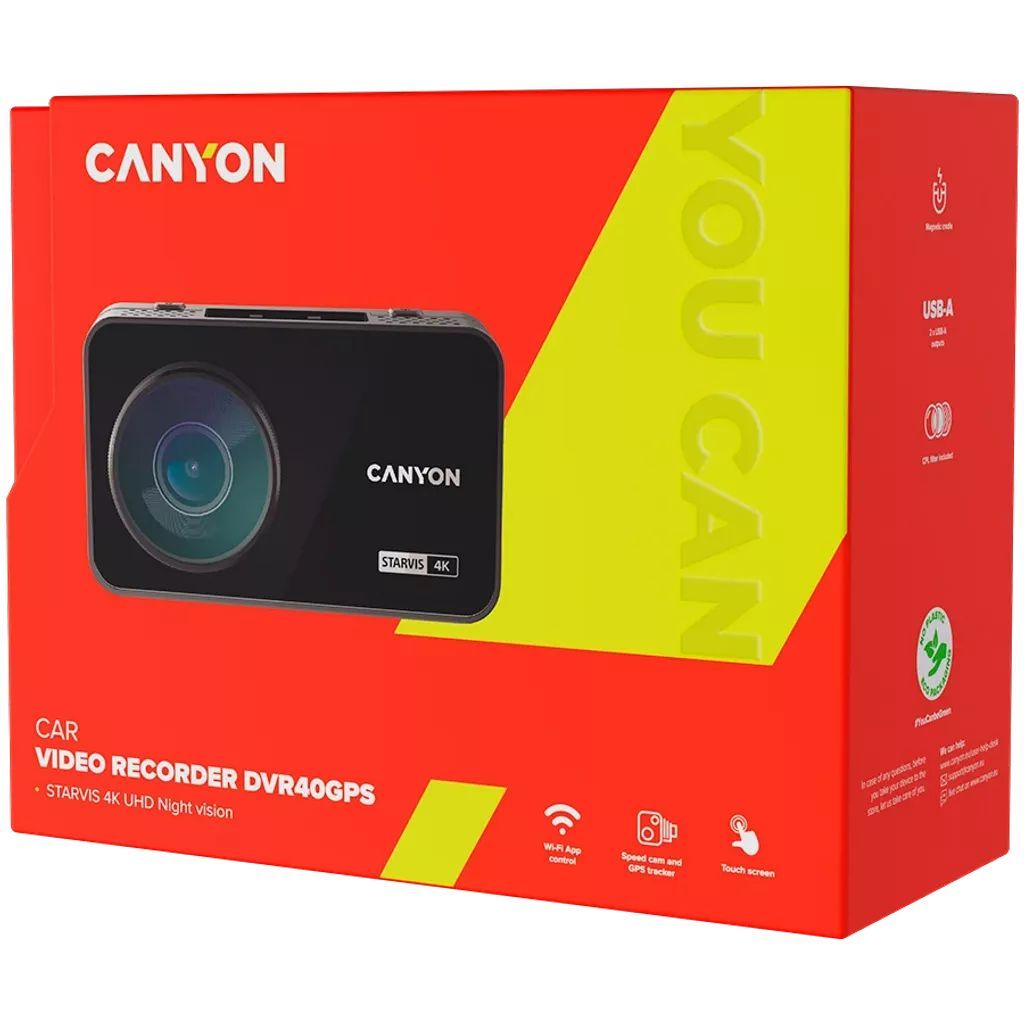 Canyon CDVR-40GPS RoadRunner Car Video Recorder