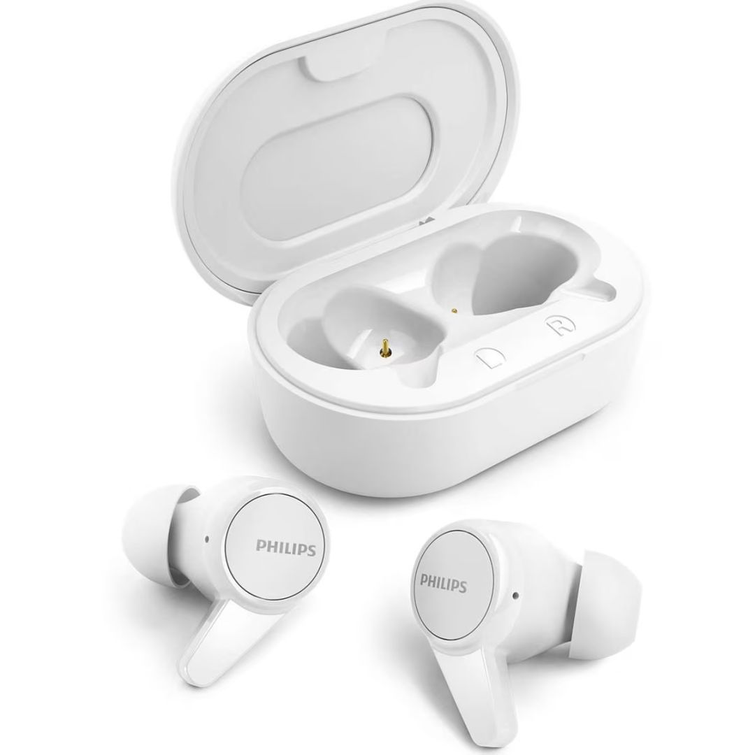 Philips TAT1207WT Bluetooth Headset White