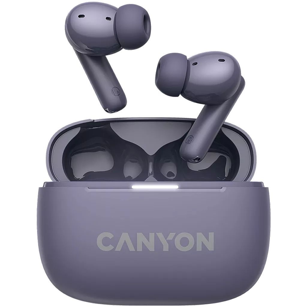 Canyon TWS-10 ANC+ENC Bluetooth Headset Purple