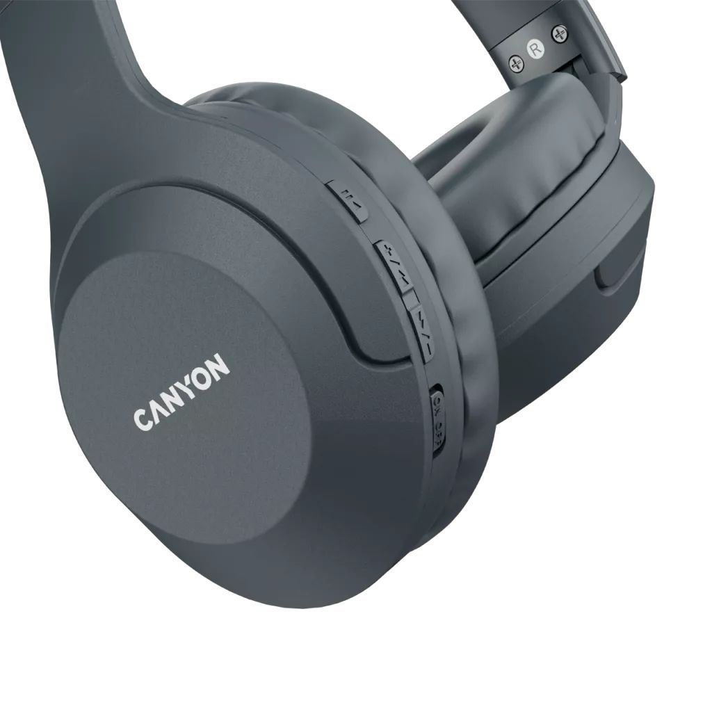 Canyon CNS-CBTHS3DG Bluetooth Headset Dark Grey