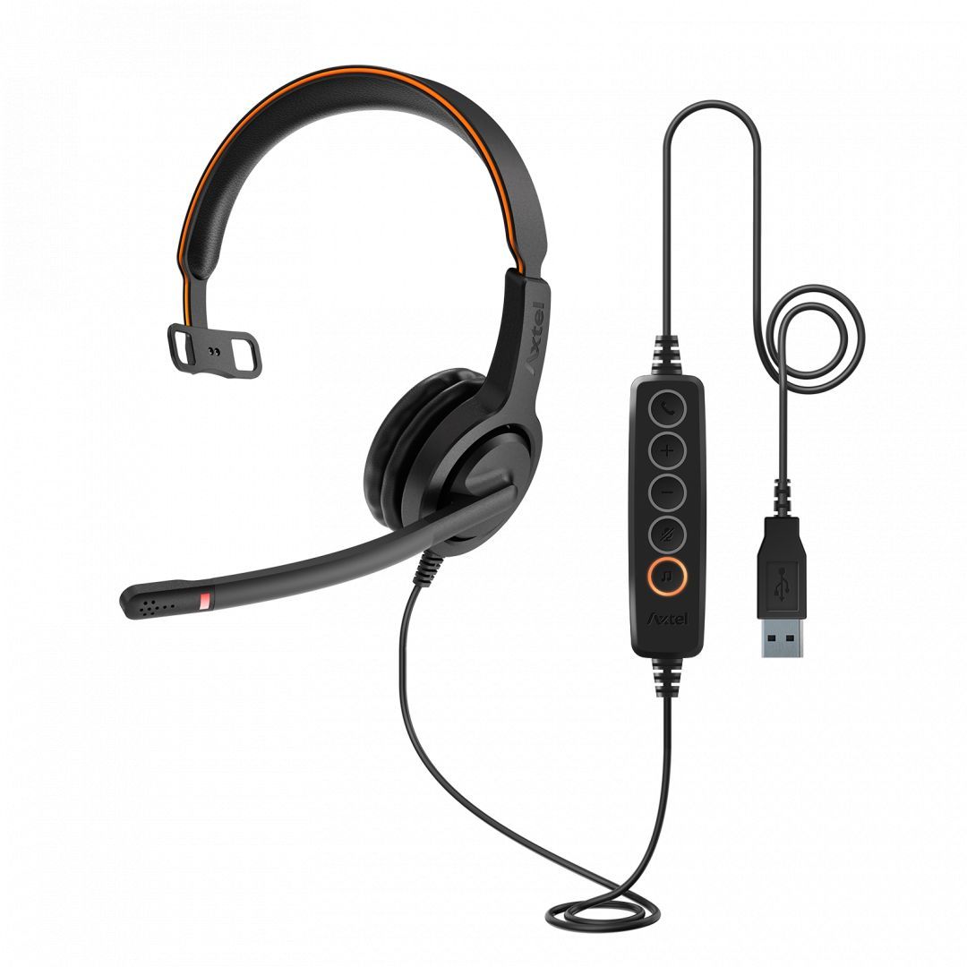 Axtel Voice UC40 mono NC Headset Black