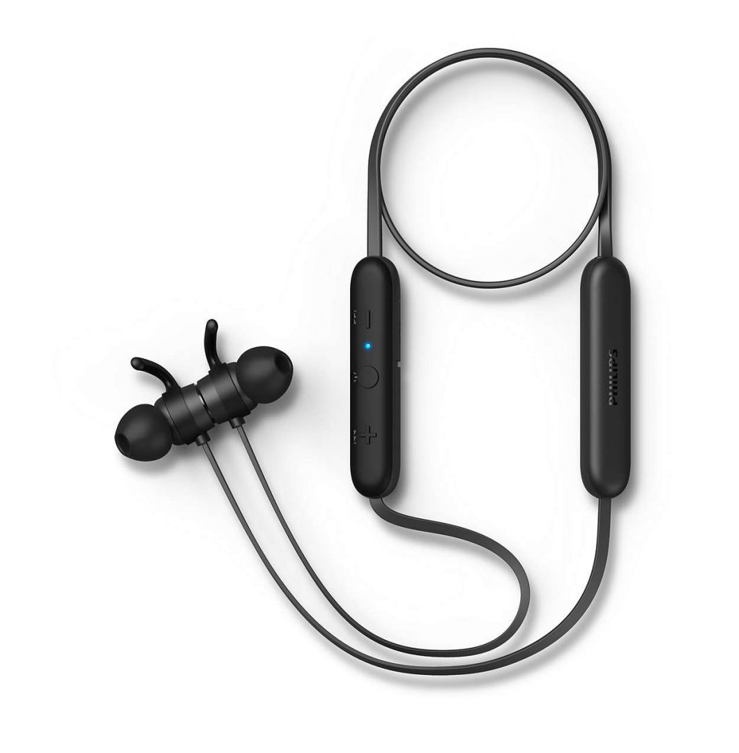 Philips TAE1205BK Bluetooth Headset Black