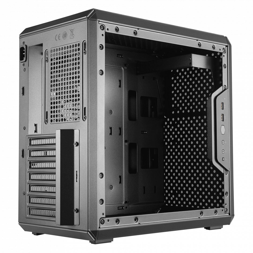 Cooler Master MasterBox Q500L Tempered Glass Black