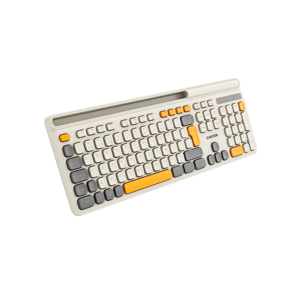 Canyon CNS-HKBW03BG-HU Wireless Keyboard Beige HU