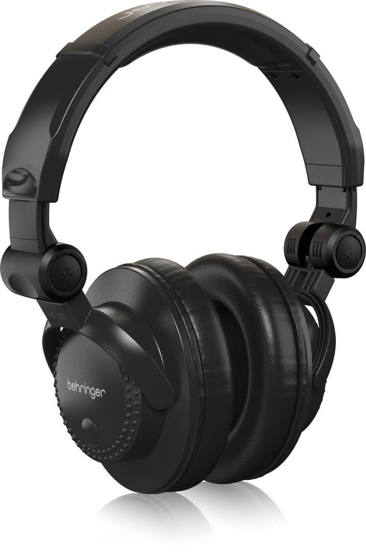 Behringer HC 200 High-Quality Professional DJ Headphones Black