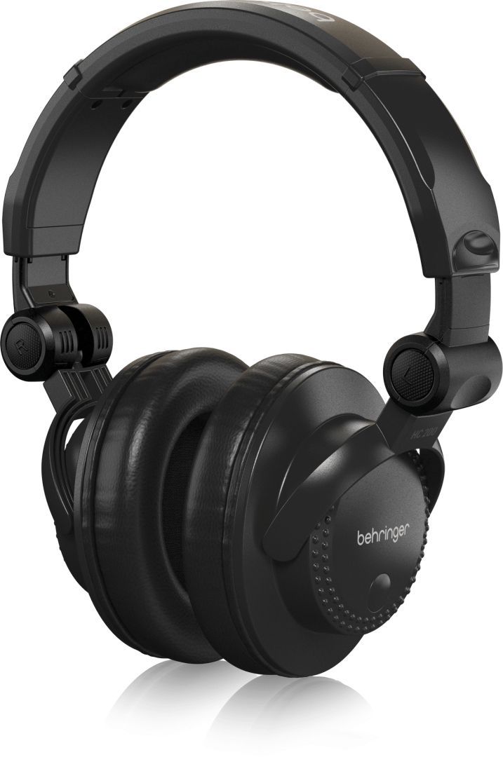 Behringer HC 200 High-Quality Professional DJ Headphones Black