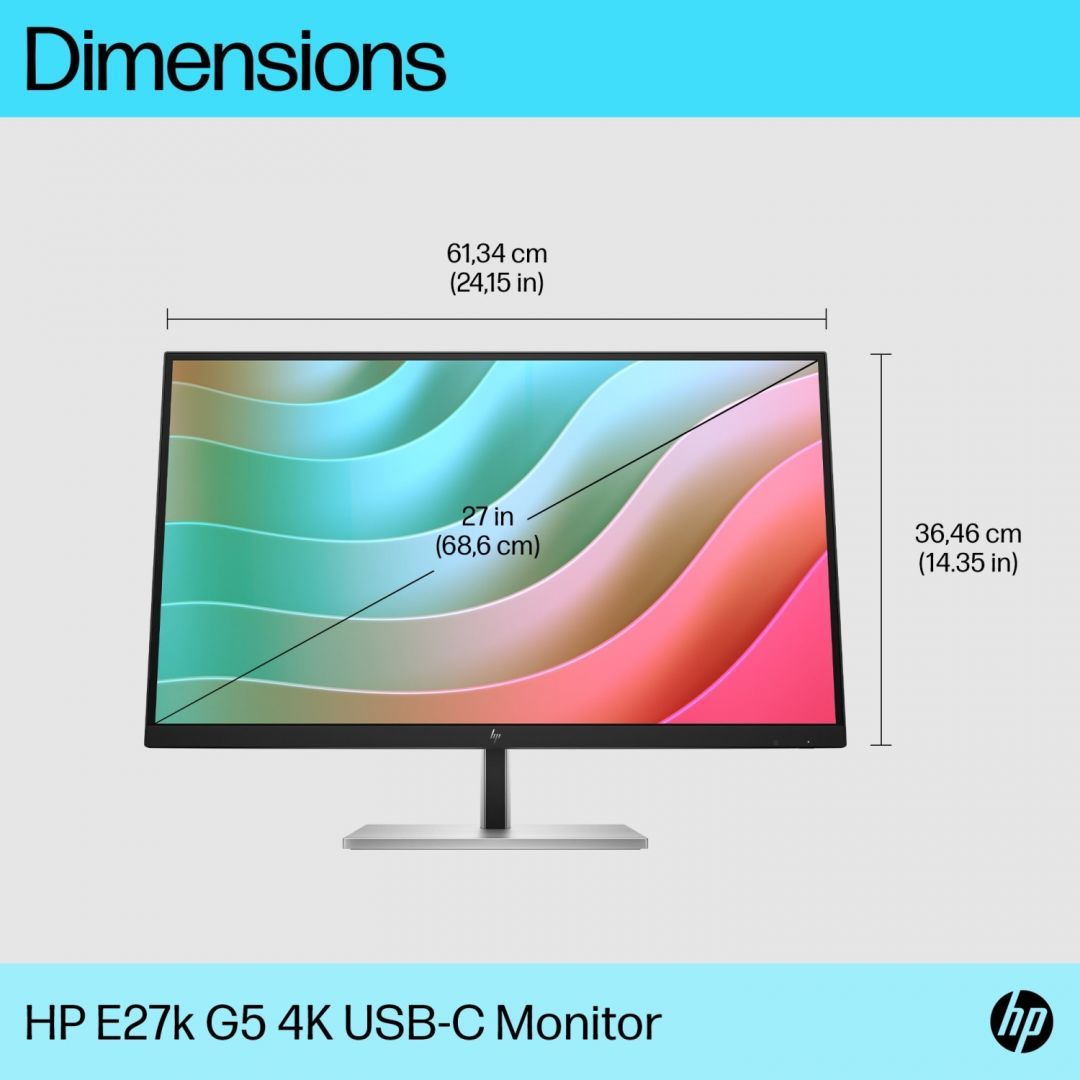 HP 27" E27k G5 IPS LED