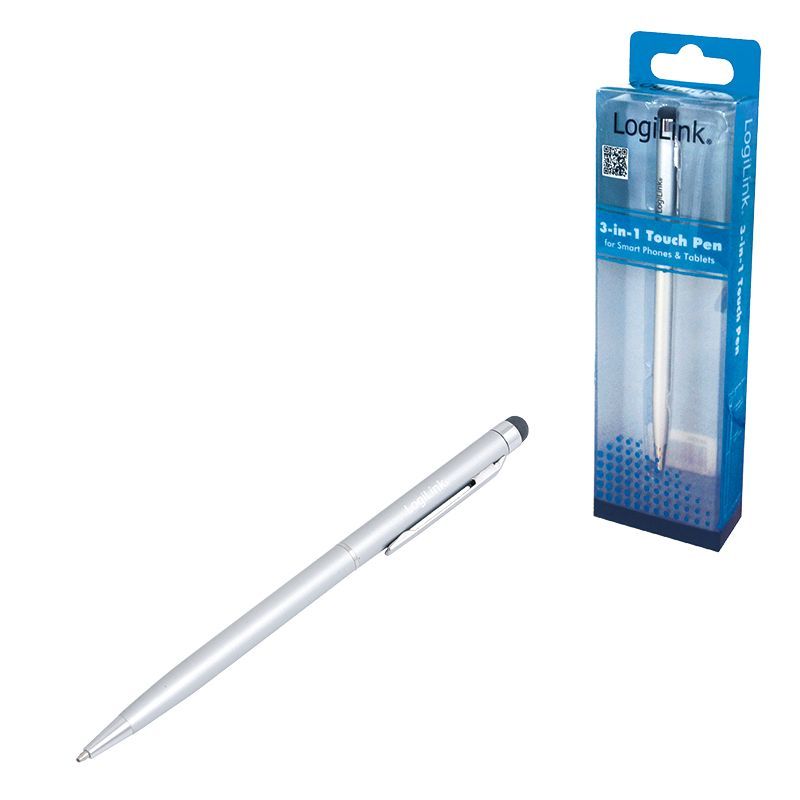 Logilink Touchpen with Integrated Ballpoint Pen