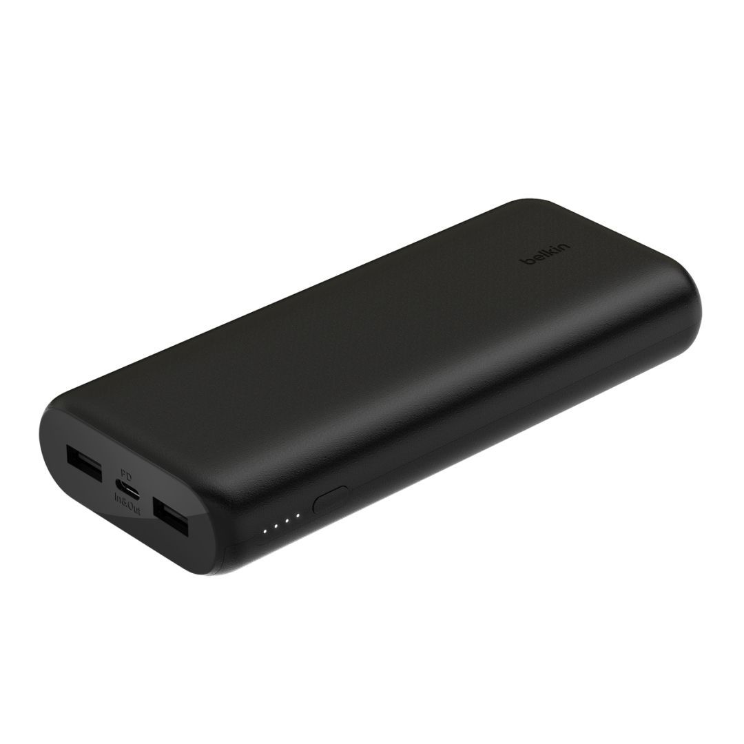 Belkin BoostCharge 3-Port Compact 20000mAh PowerBank Black