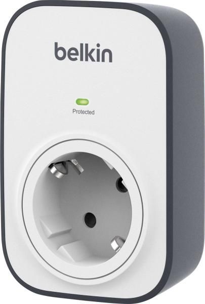 Belkin SurgeCube Túlfeszültségvédő 1DIN Fali White